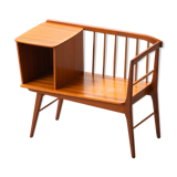 Scandinavian teak bench, 1960s