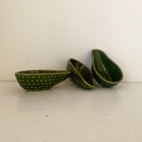 Set of 3 avocado cups