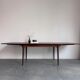 Vintage extendable dining table rosewood Omann Jun