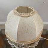 Lampe de chevet torsadé en cristal de Baccarat ancien