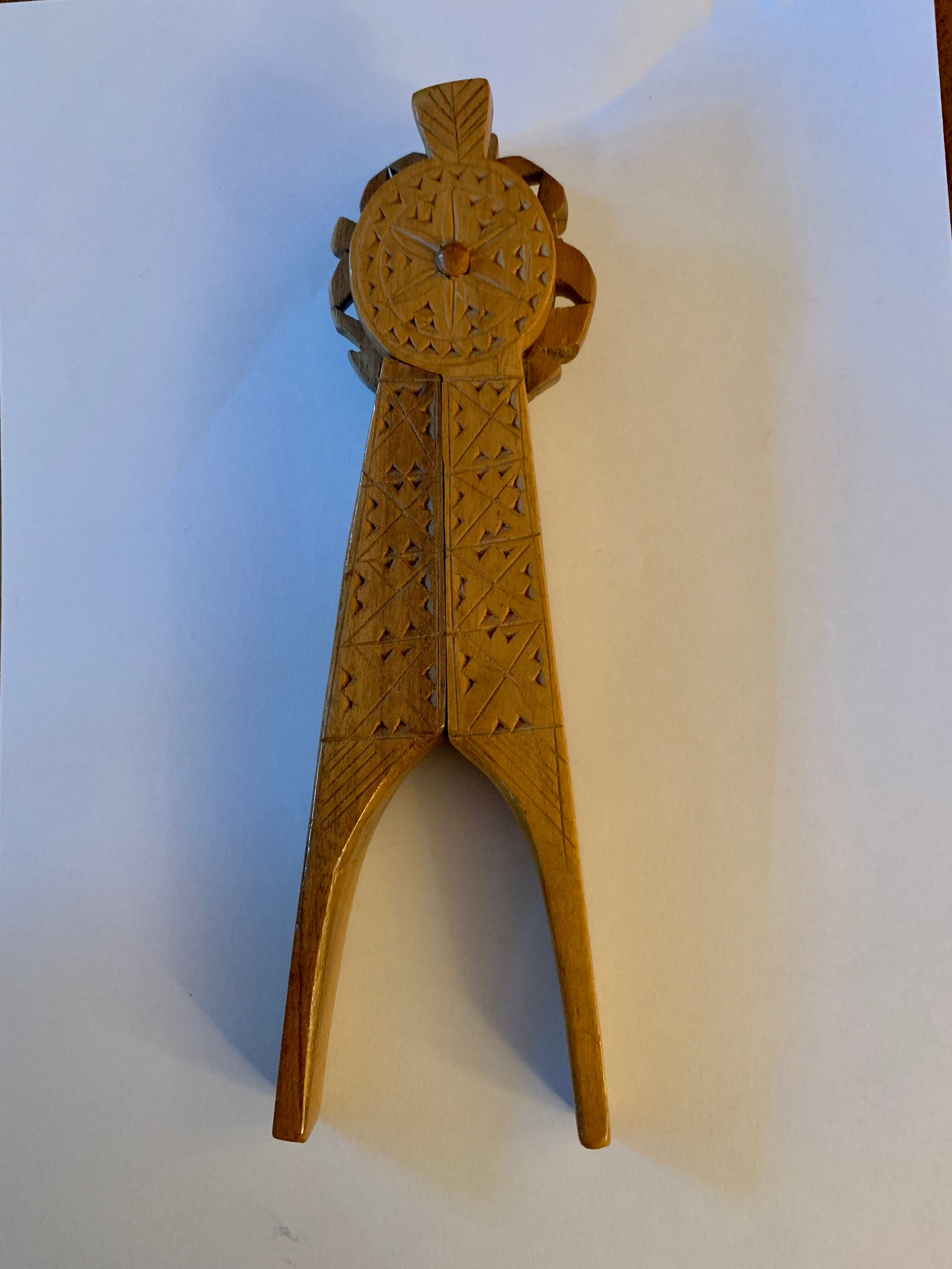 Carved wooden nutcracker