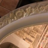 Mirror in carved wood