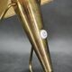 1960s Brass Table Lamp by Helena Frantová, Czechoslovakia