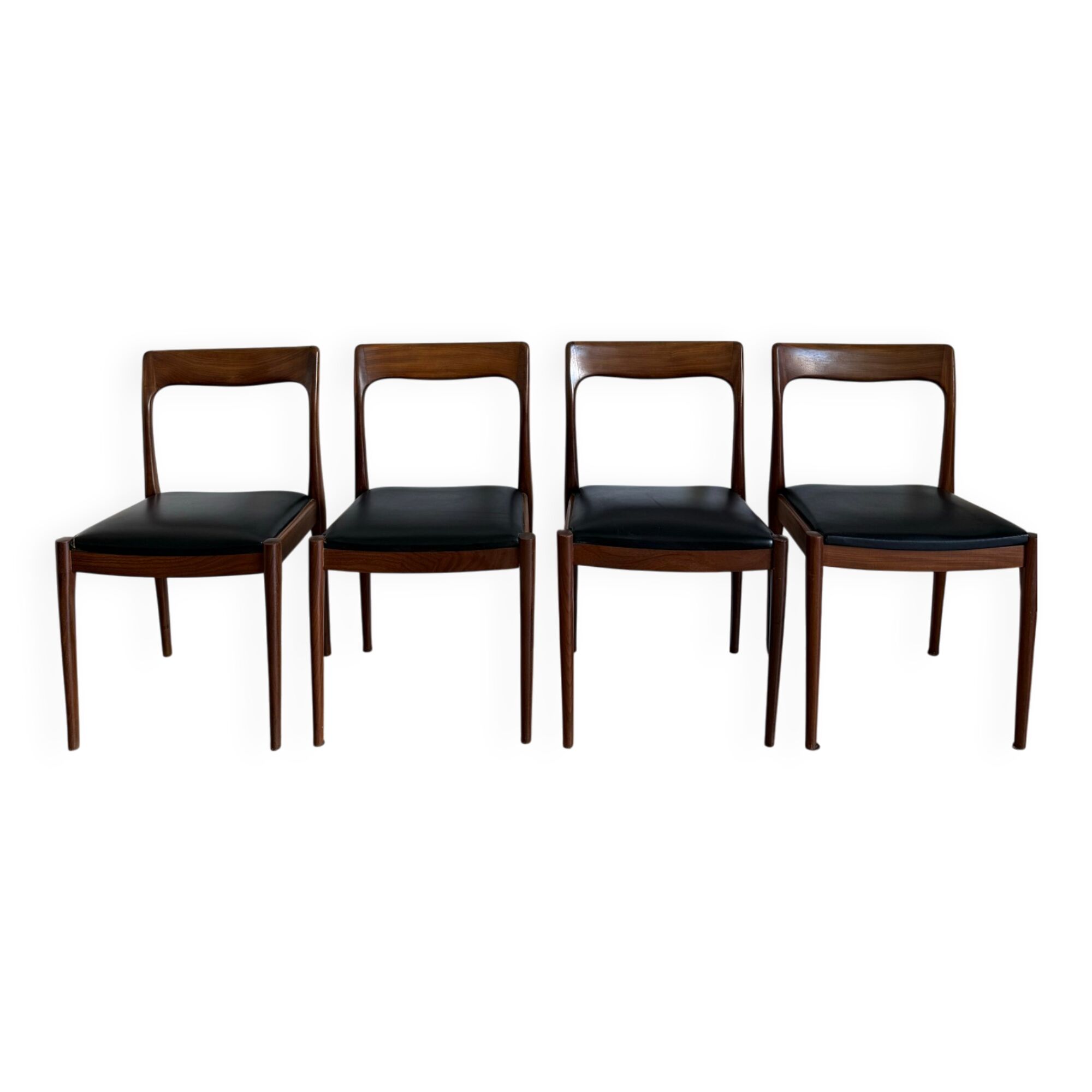 Chaises scandinaves en teck