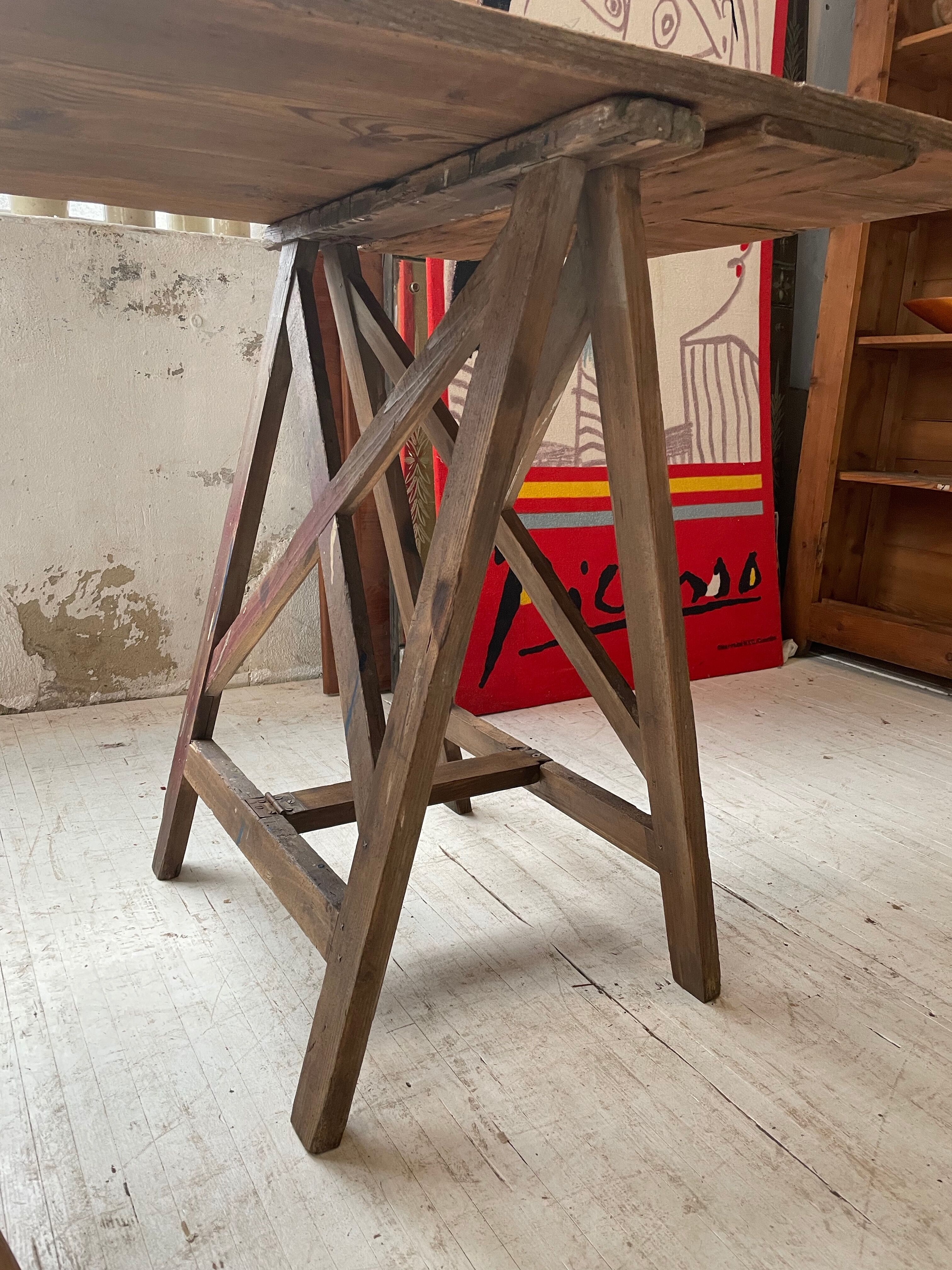 Guinguette table XXL 4m trestles