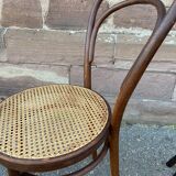Paire de chaises bistrot bois courbé
