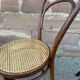 Pair of chairs bistro curved wood
