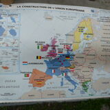 School map vintage poster Europe edition Eduscope MDI old poster