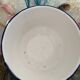 Vintage hard blue & white ceramic bowl - Anfora: art from Madagascar - TBEG!