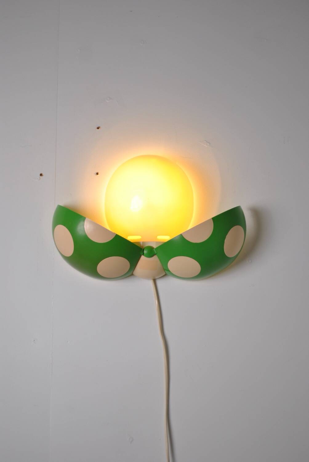 Lucinelle ladybug wall lamp by Jean-Pierre Vitrac 1979