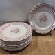 Set of 11 old Lunéville dessert plates