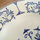 Set of 10 flat plates Moulin des Loups