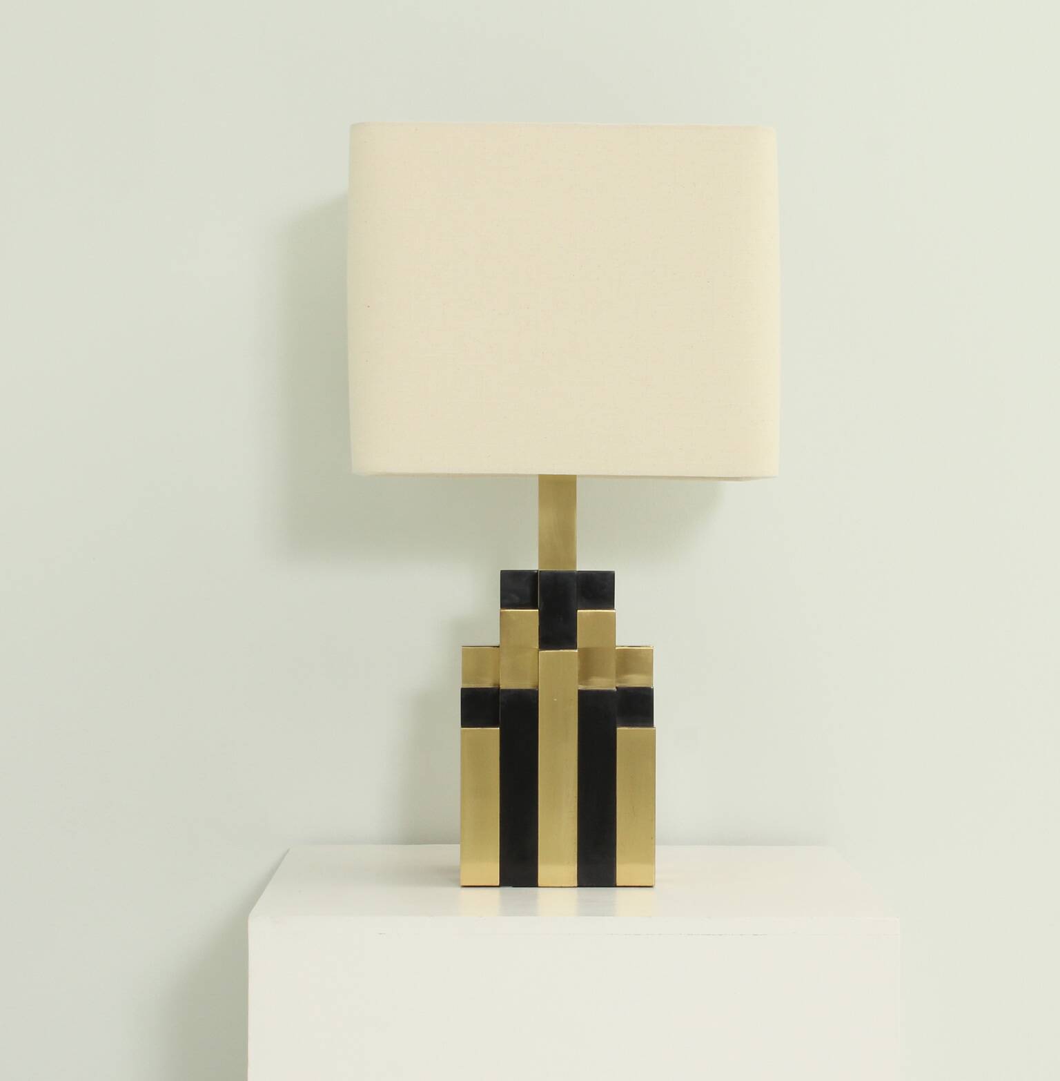 Large table lamp Lumica Cityscape, Spain, 1970s