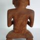 Tabouret en bois sculpté Luba vintage