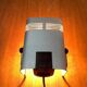 Vintage table lamp from the Italian space age by Targetti