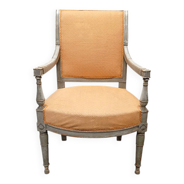 Antique French Louis XVI Armchair, late 1700s