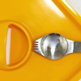 3 sets of Amboss Party Palette & spork, plate & spoon & fork, Austria, 1970s