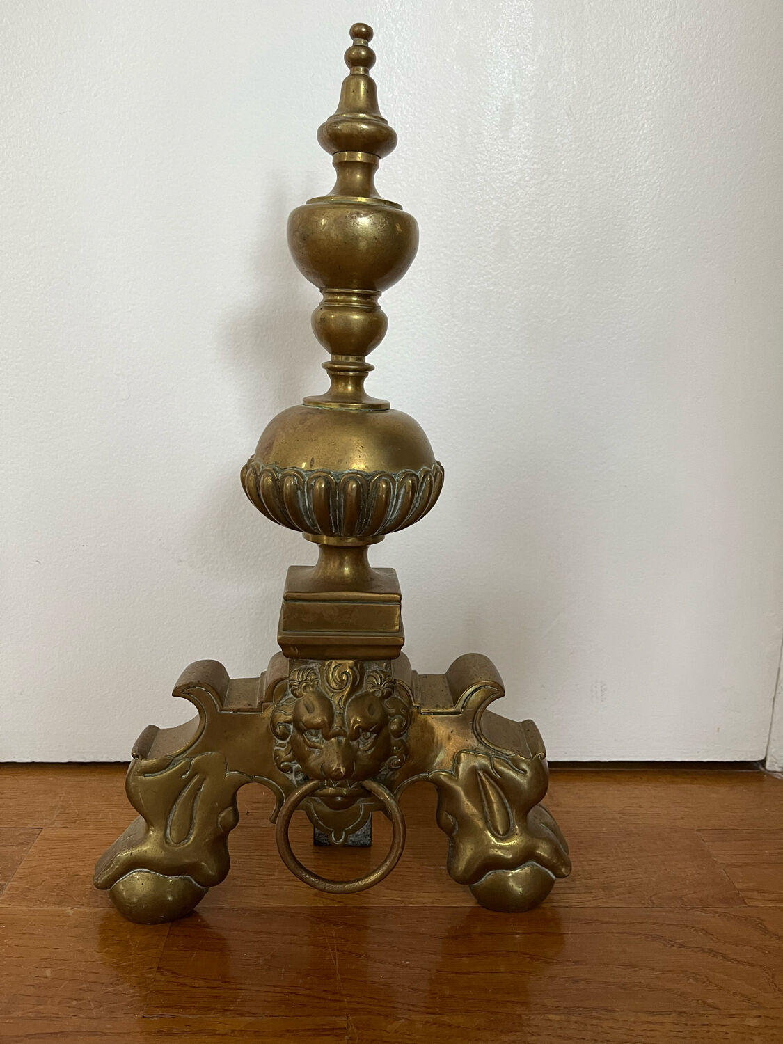 Pair of antique chenets