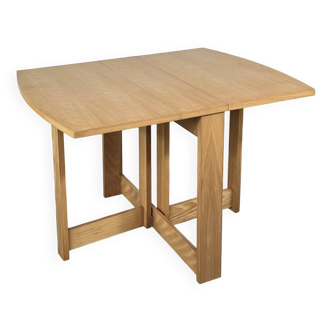 Table de repas pliante et modulable