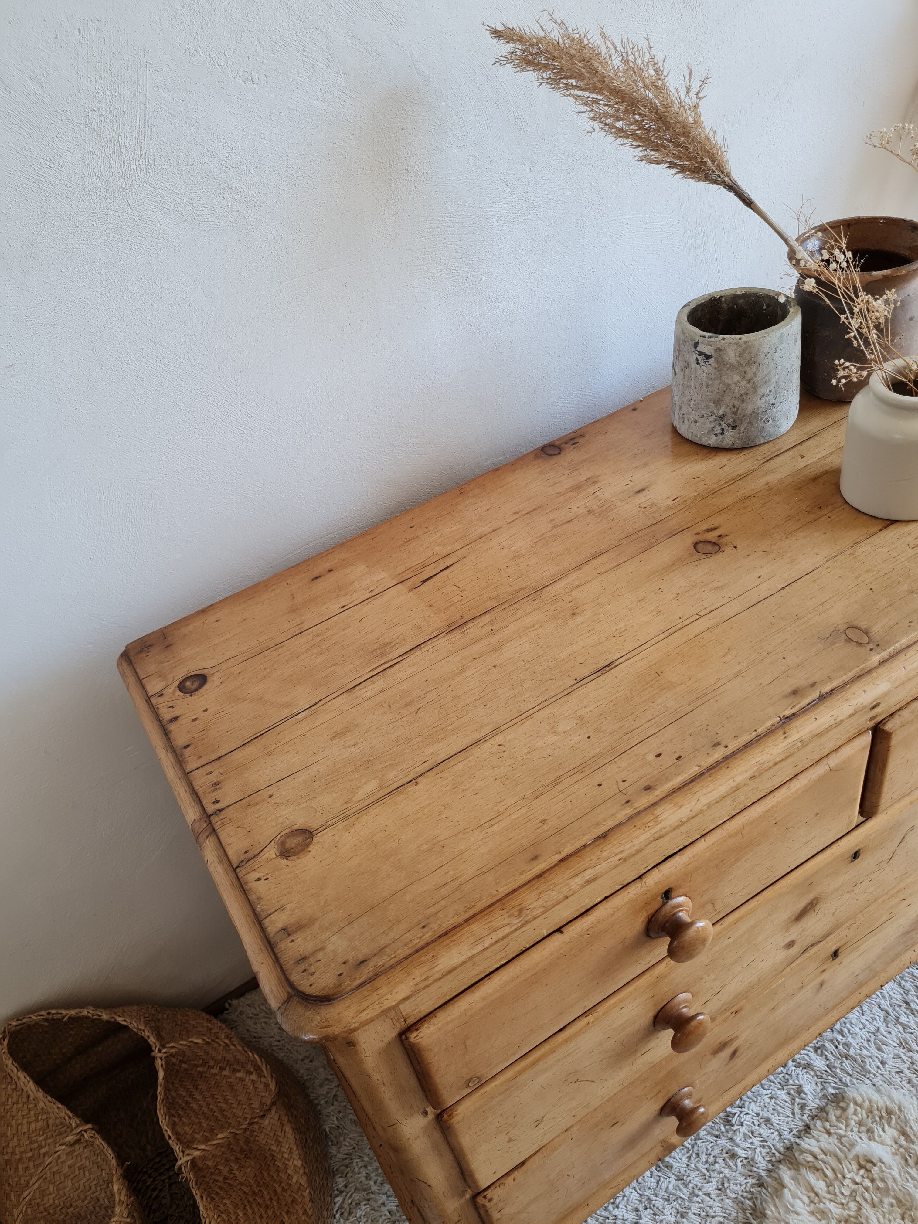Old English style dresser