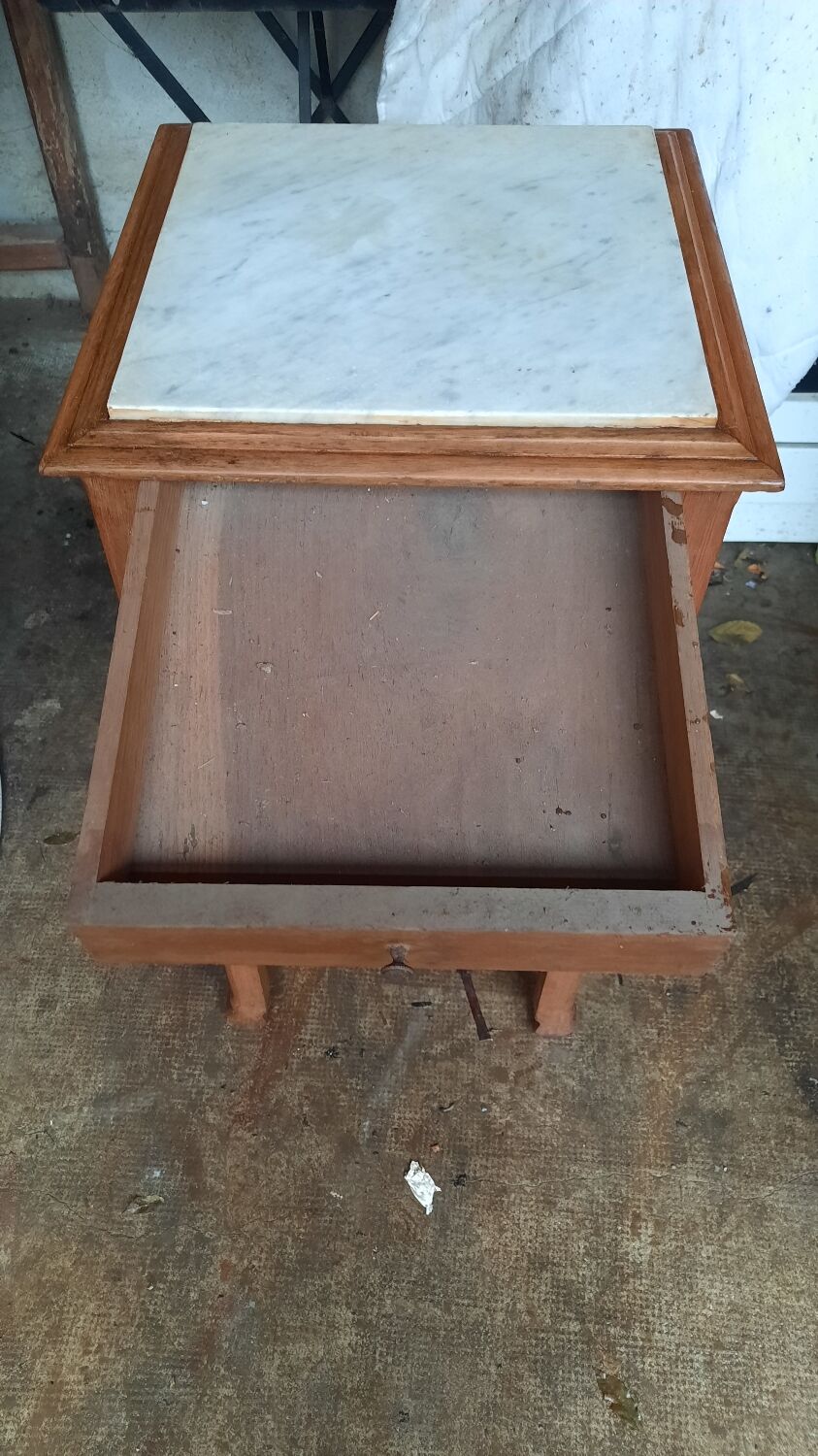 Vintage bedside table