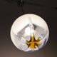 Murano glass globe pendant light Maazzega edition Italian design 70
