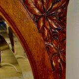 Mirror Art Nouveau era, Gauthier Poinsignon, school of NANCY