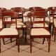 Série De 10 Chaises En Acajou d'époque Restauration