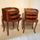 Paire de chevets Louis XV merisier