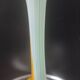 Large blown glass vase, artistic glassware from the 1970s.