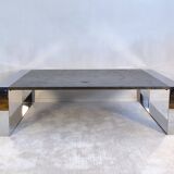 Exceptional large coffee table "RING" signed ORSENIGO by Mauro Lippar.