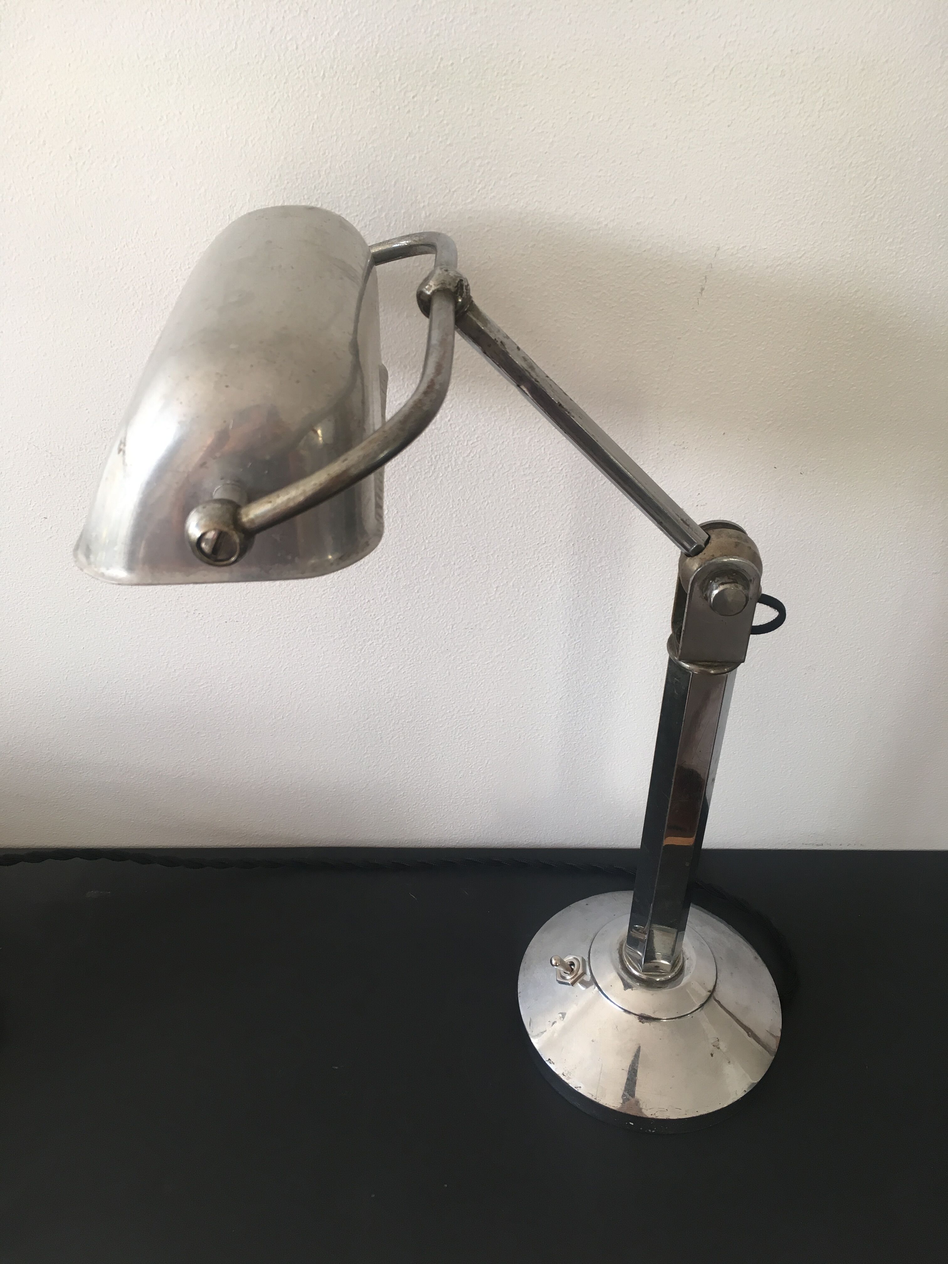 Old notary lamp