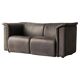 Sofa Karl Wittmann in patinated leather, 1980s