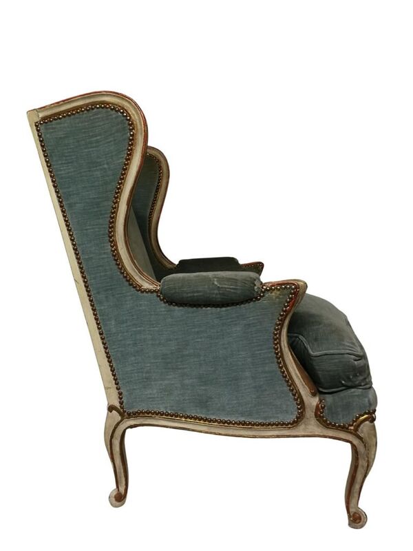 Fauteuil Louis XV '' Bergère '' 19ème siècle