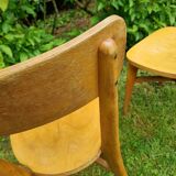 Pair of vintage bistro chairs