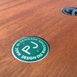 Mid-century teak coffee table by Ole Wanscher for Poul Jeppesens Møbelfabrik.