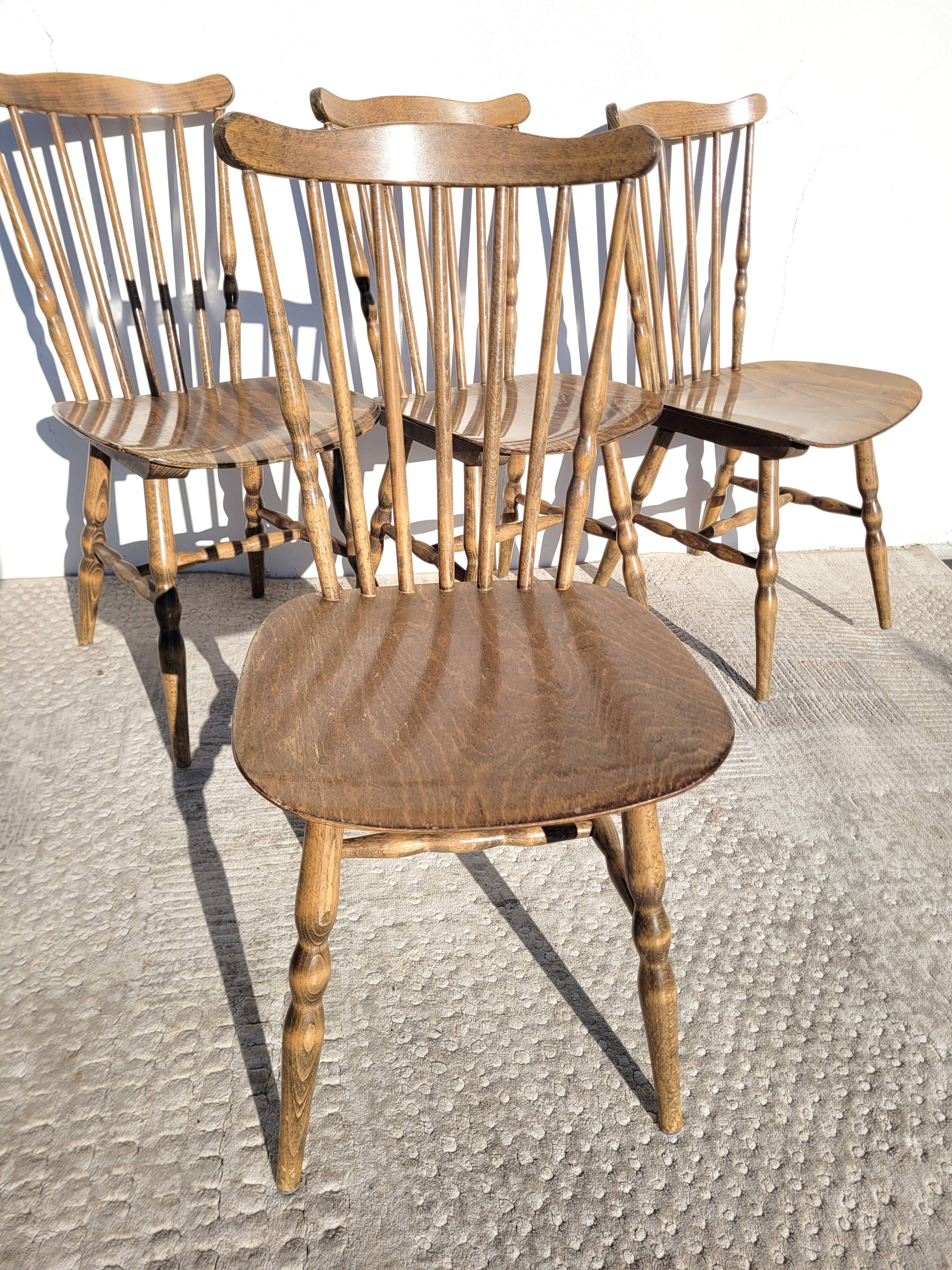 Set of 4 Baumann Florida Western Chairs