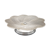 Dish in pressed glass Art Deco Pierre d'Avesn