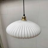 Vintage glass pendant light