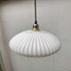 Vintage glass pendant light