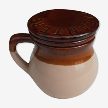 Mug tisanière en faïence