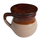 Mug tea in earthenware