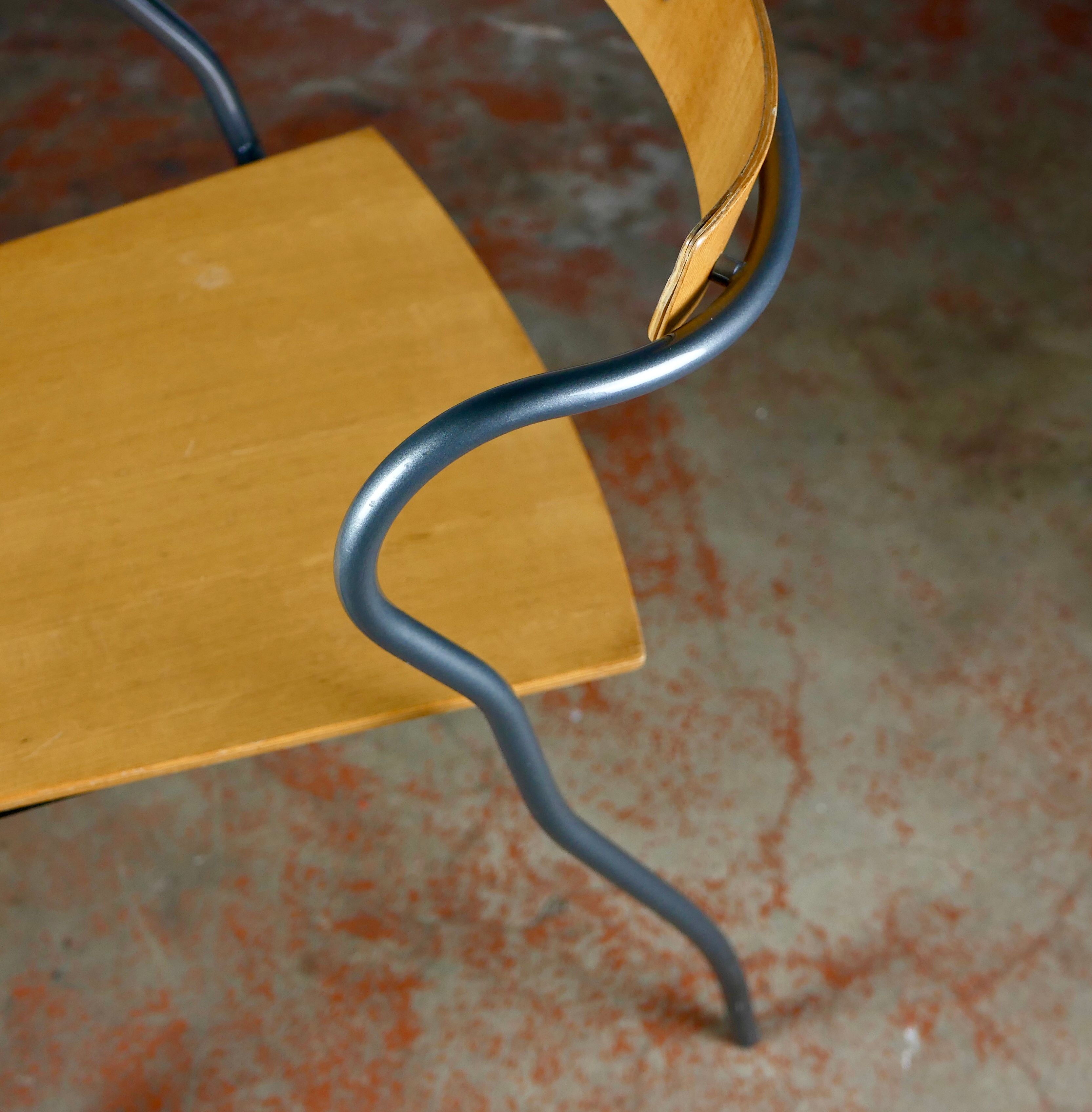 Series of 4 Rio chairs, by Pascal Mourgue for Artelano