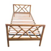 Vintage bamboo/rattan bed
