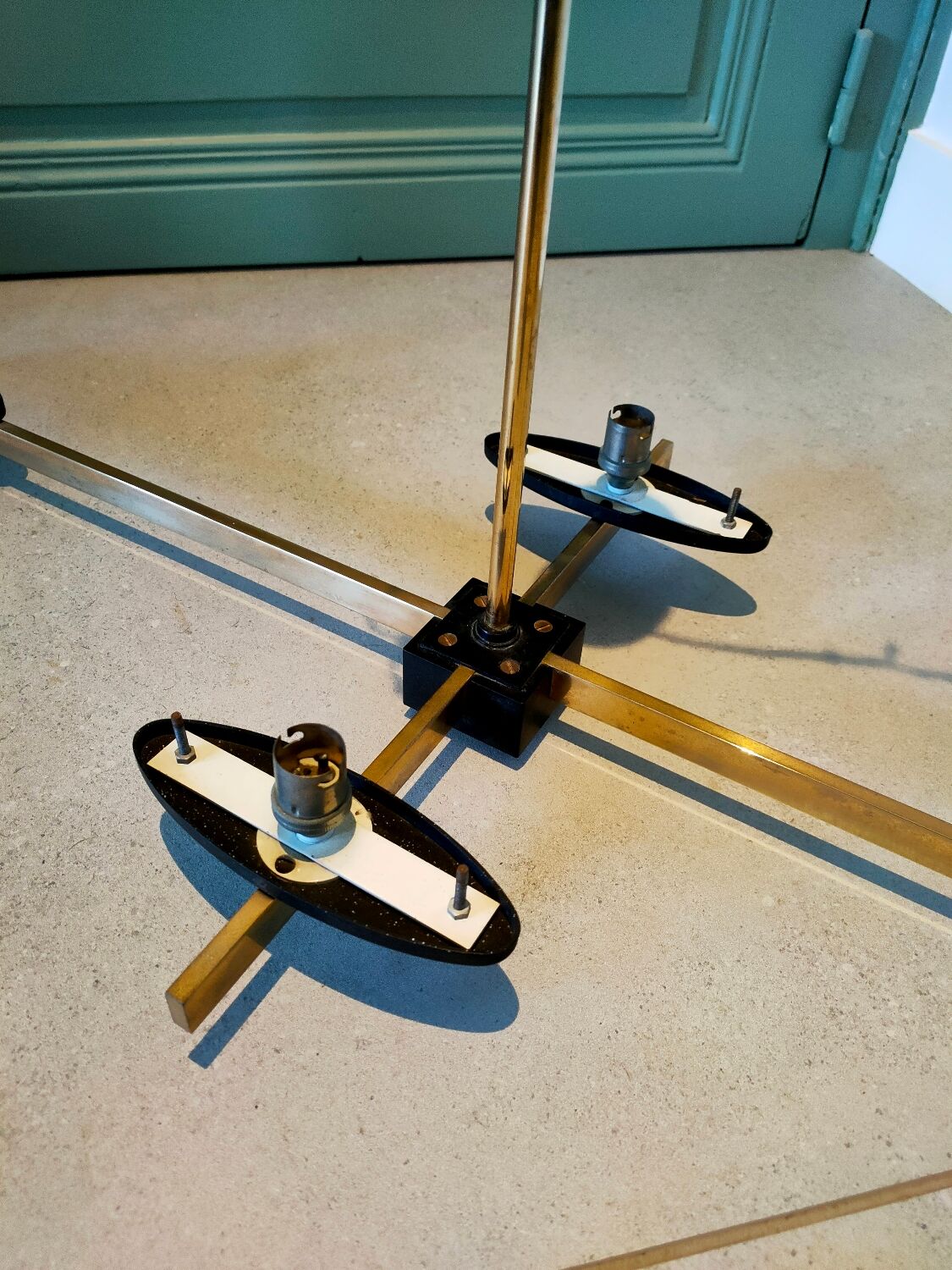 Arlus house chandelier 1950 vintage