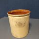 Varnished terracotta pot
