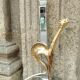 Rooster lamp attributed to Maison Charles