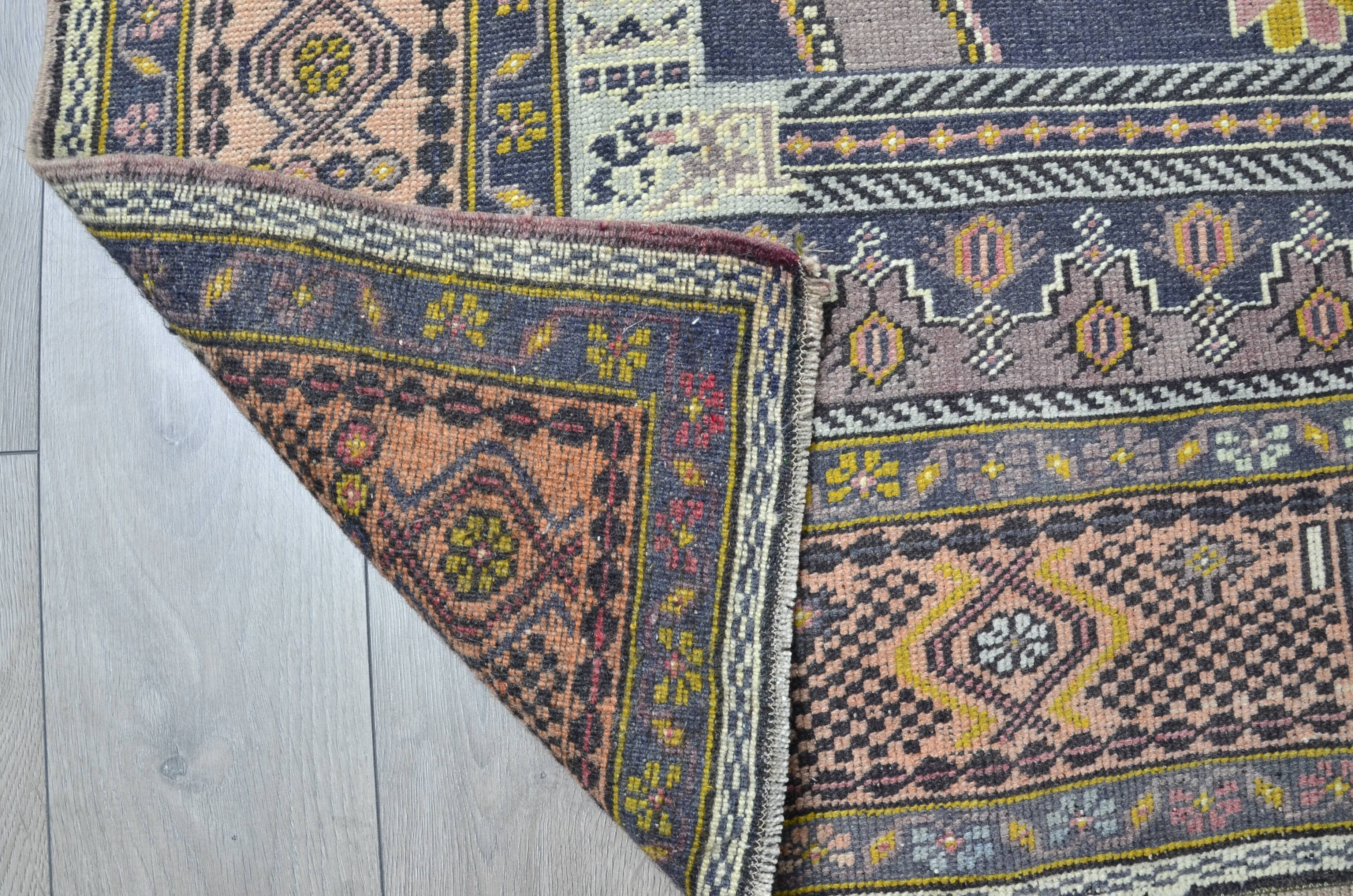 Turkish Vintage Wool Anatolian Carpet sku 2528