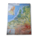 Old vintage school map MDI 1966 Belgium Luxembourg benelux