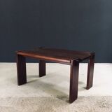 Constructivist Oak Dining Table, Belgium, 1960s